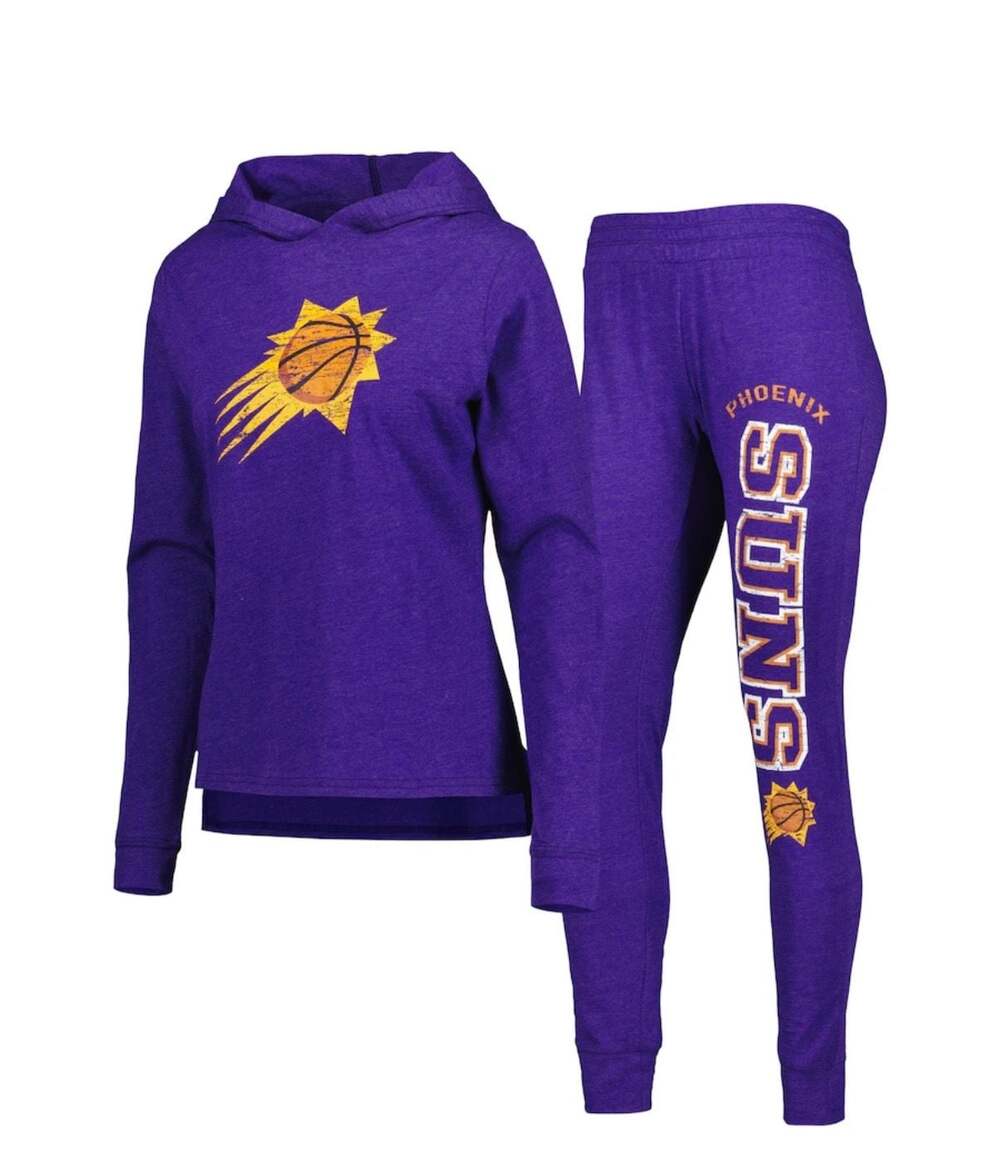 Phoenix Suns Ladies Knit Hoodie and Jogger Pant Set Size Medium NBA Cozy